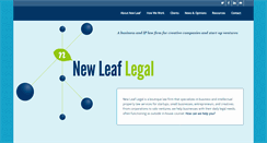 Desktop Screenshot of newleaflegal.com
